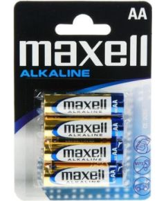 MAXELL Battery alkaline LR6 4 pieces