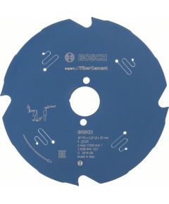 Griešanas disks šķiedru cementam Bosch Expert for Fiber Cement; 170x2,2x30,0 mm; Z4; 10°