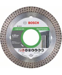 Dimanta griešanas disks Bosch Best for Ceramics 2608615075; 85x22,23 mm