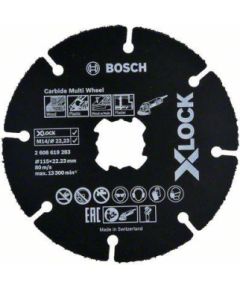 Griešanas disks Bosch 2608619283; 115x22,23 mm