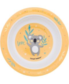 Canpol Exotic Animals / Melamine Bowl With Suction Ring 270ml Yellow