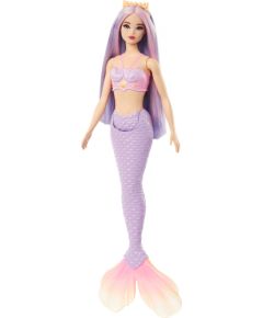 Lalka Barbie Mattel Syrenka Lalka Fioletowy ogon HRR06