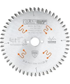 Universālais griešanas disks CMT 296; 160X2,2X20; Z52; -5°