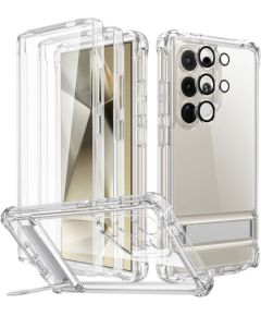 Case Armor Kickstand Samsung S24 Ultra (transparent)