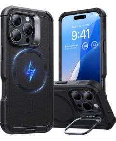 Cyber Tough (HaloLock) ESR case with stand for iPhone 16 Pro (black)