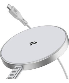 ESR Qi2 mini wireless charger (HaloLock)(silver)