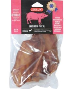 ZOLUX Dried pork ear - dog treat - 2 x 160g