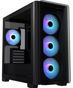 Case ASUS A23 PLUS MidiTower Case product features Transparent panel MicroATX MiniITX Colour Black A23PLUSTG/ARGBBLACK