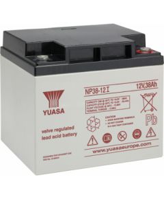 38Ah YUASA akumulators NP38-12I 197x165x170mm 12V