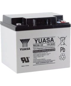 50Ah Akumulators YUASA REC Industrial 197x165x175mm -+