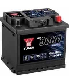 50Ah 520A  AKUMULATORS YUASA YBX9012 AGM 207x175x190-+