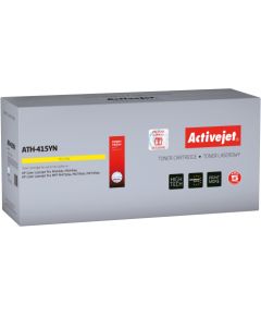 Activejet ATH-415YN toner (replacement for HP 415A W2032A; Supreme; 2100 pages; yellow) - Without chip