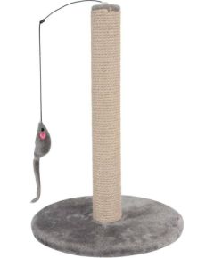 Zolux Cat scratching post with toy - grey