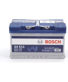 80Ah 800A  AKUMULATORS BOSCH S4 E11 EFB 315x175x190-+