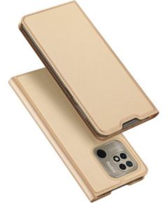 Dux Ducis Xiaomi  Redmi 10C Skin Pro Flip Case Gold