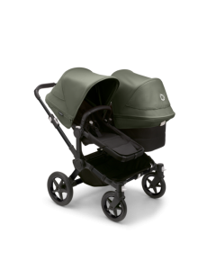 Rati Bugaboo Donkey 5 Duo Black- Midnight Black - Forest Green