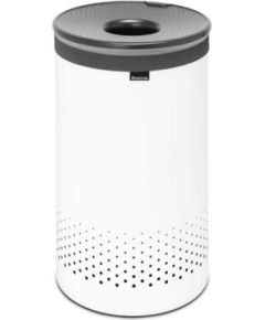 Brabantia veļas kaste, 35l, balta/melns vāks