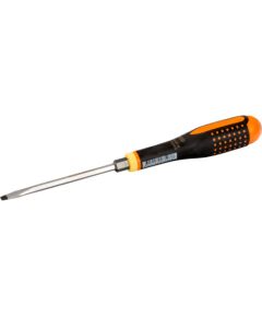 Bahco Screwdriver ERGO™ slotted with 9mm hex through blade 1x5.5x100mm flat