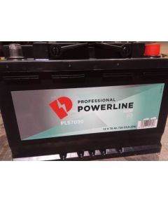 70Ah 720A AGM akumulators POWERLINE 278x175x190-+