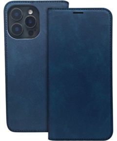 iLike Samsung  Galaxy A34 5G Smart Suede case Navy Blue