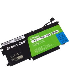 Green Cell Laptop Akku K5XWW fur Dell Latitude 7390 2-in-1 5289 7389