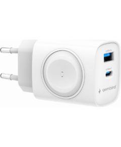 Lādētājs Gembird 2-in-1 White 20W + Apple Watch