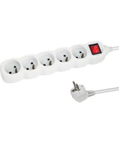 Esperanza ELK214W Power strip 5GN/1.5M White