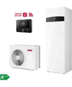 Теплонасос Ariston NIMBUS COMPACT 80 S NET R32, воздух-вода, с интегрированым бойлером, с Wi-Fi, 11.74 kW