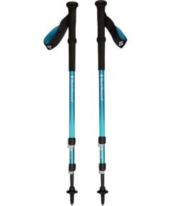 Black Diamond Trekking Poles Trail Back Fitness Equipment (1 Pair, 100 to 140 cm, Creek Blue)