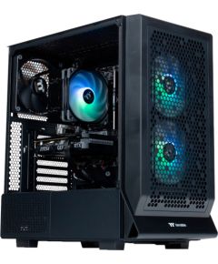 Thermaltake Toughline Air C300A, gaming PC (black/transparent, Windows 11 Home 64-bit)