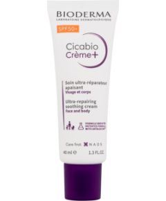 Bioderma Cicabio / Creme+ Ultra-Repairing Soothing Cream 40ml SPF50+