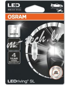 Osram C5W-LED AUTOLAMPA 12V 6438DWP 1W SV8,5-8 (31mm)