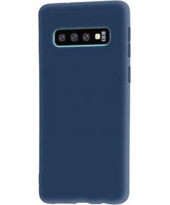 Evelatus Samsung  Galaxy S10+ Nano Silicone Case Soft Touch TPU Dark Blue