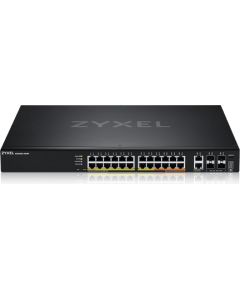 Zyxel XGS2220-30HP Managed L3 Gigabit Ethernet (10/100/1000) Power over Ethernet (PoE) Black