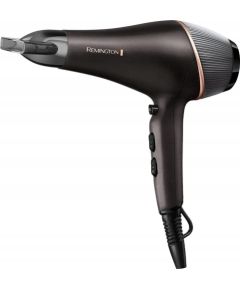 Remington Copper Radiance Hair Dryer | AC5700 | 2200 W | Number of temperature settings 3 | Ionic function | Diffuser nozzle | Black