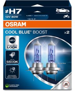 Osram H7 AUTOLAMPAS 80W 12V 62210 COOL BLU BOOST 2gab