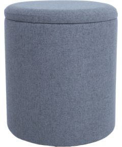 Ottoman HAKO D39xH44cm, dark grey, with storage