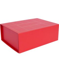 Paper box TRUDY 20x14x7cm foldable, red