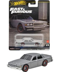 Mattel Hot Wheels Premium: Fast  Furious - 1987 Chevy Caprice Vehicle (HRT98)