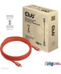 CABLE USB-C TO USB-C 3M/M/M CAC-1513 CLUB3D