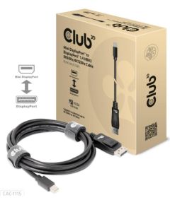 CABLE MINI DP TO DP 2M/M/M CAC-1115 CLUB3D