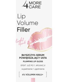 MORE4CARE_Lip Volume Filler błyszczyk-serum powiększający usta Light Pink 4,8g