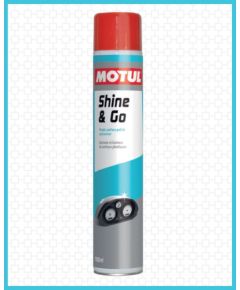 Motul Shine & Go Workshop 750ml Plastmasas kopšanas līdzeklis aerosols