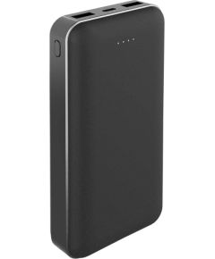 20000 mAh Power Delivery Powerbank 20W Black - 30% Recycled plastic Bigben