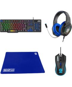 SPARCO - Gaming Kit 4in1 RACE DAY