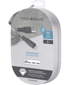 FORCE Power FPCBLMFI2MG Lightning Cable 2m