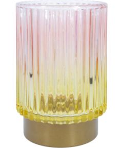 LED-light WINGS AMBER H13cm multicolor, with taimer