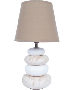 Table lamp STONE H31cm, beige