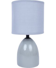 Table lamp LUNAR H23cm, grey