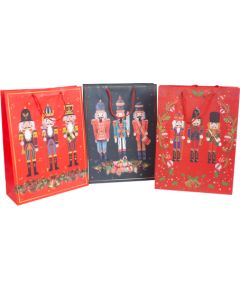 Giftbag NUTCRACKER L, 31x43x12cm, mix